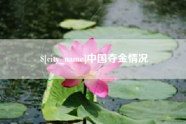 眉山中国夺金情况