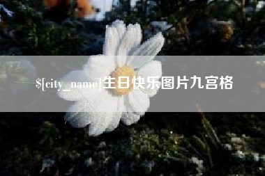 眉山生日快乐图片九宫格