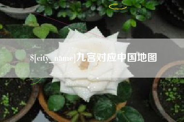 眉山九宫对应中国地图