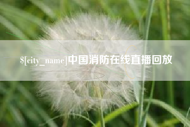 眉山中国消防在线直播回放