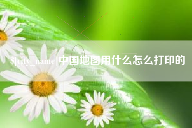 眉山中国地图用什么怎么打印的