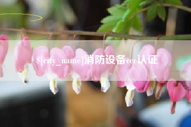 眉山消防设备ccc认证