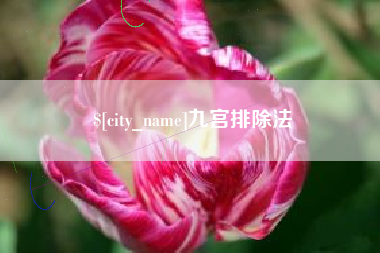 眉山九宫排除法