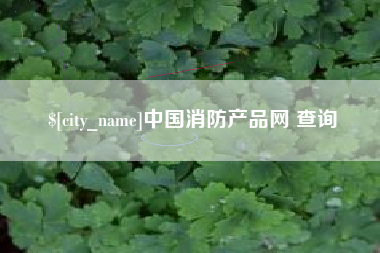 眉山中国消防产品网 查询