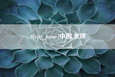 眉山中国,金牌