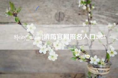 眉山消防官网报名入口2023