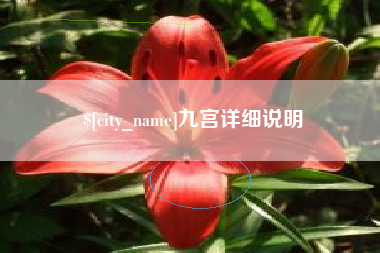 眉山九宫详细说明