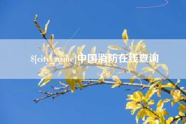 眉山中国消防在线查询